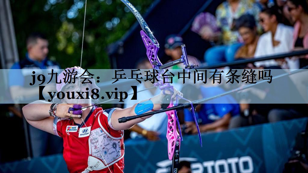 乒乓球台中间有条缝吗